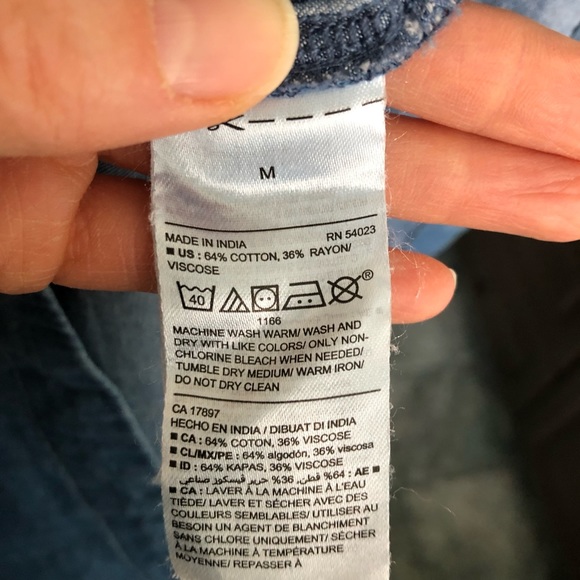 Old Navy chambray tunic - Picture 5 of 5